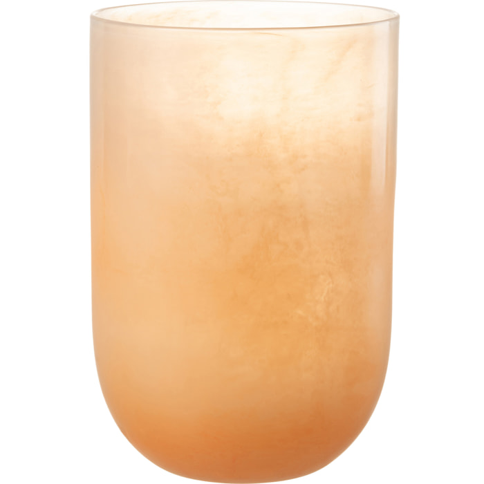 J-Line Vase Corrie Verre Corail Large