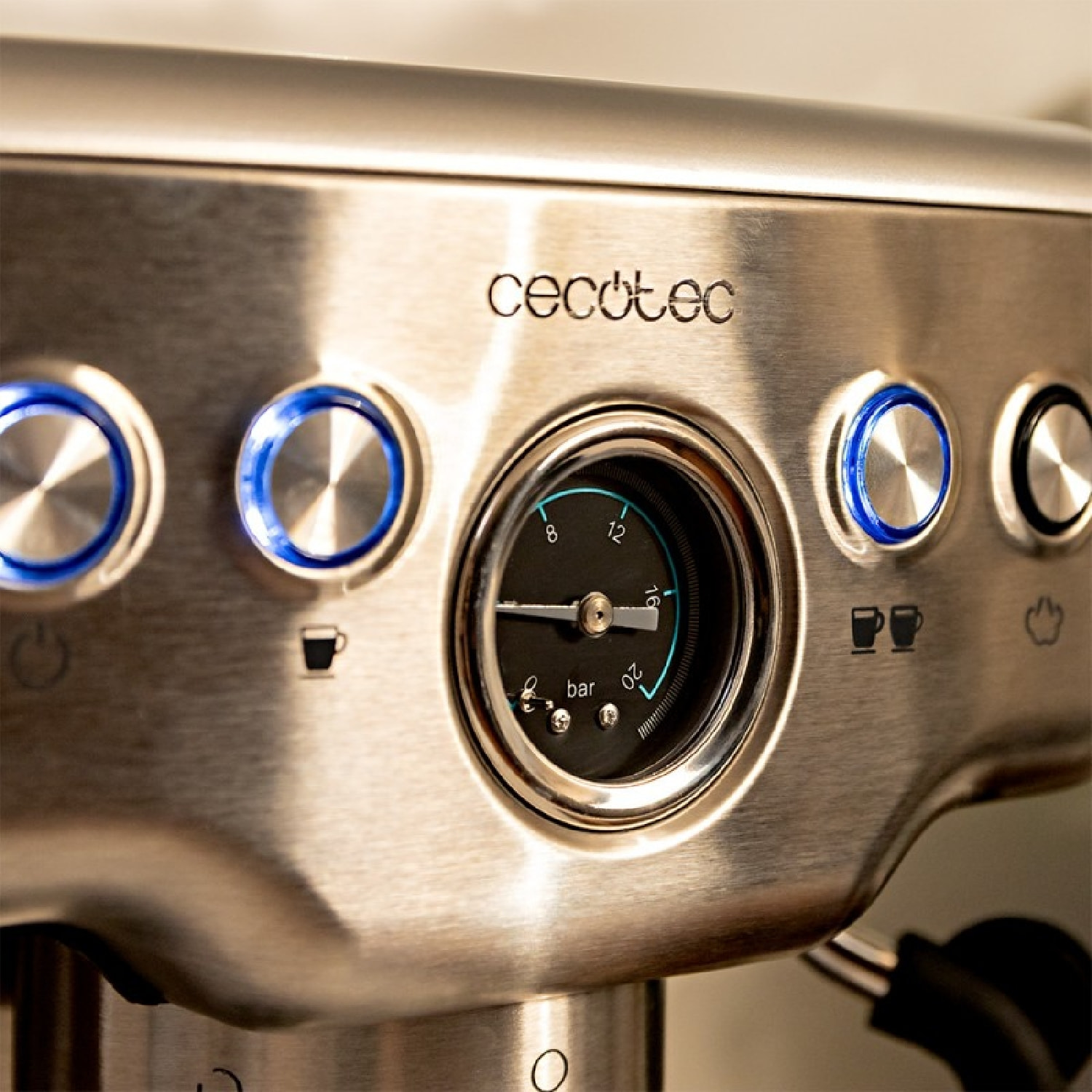 Cecotec Machine à café expresso Power Espresso 20 Barista Mini