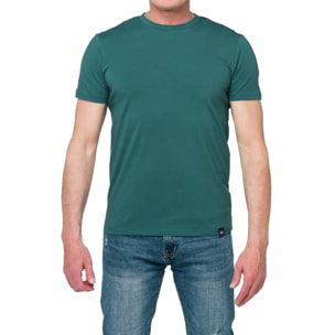 T-shirt in cotone slim fit Hot Buttered Canggu Verde