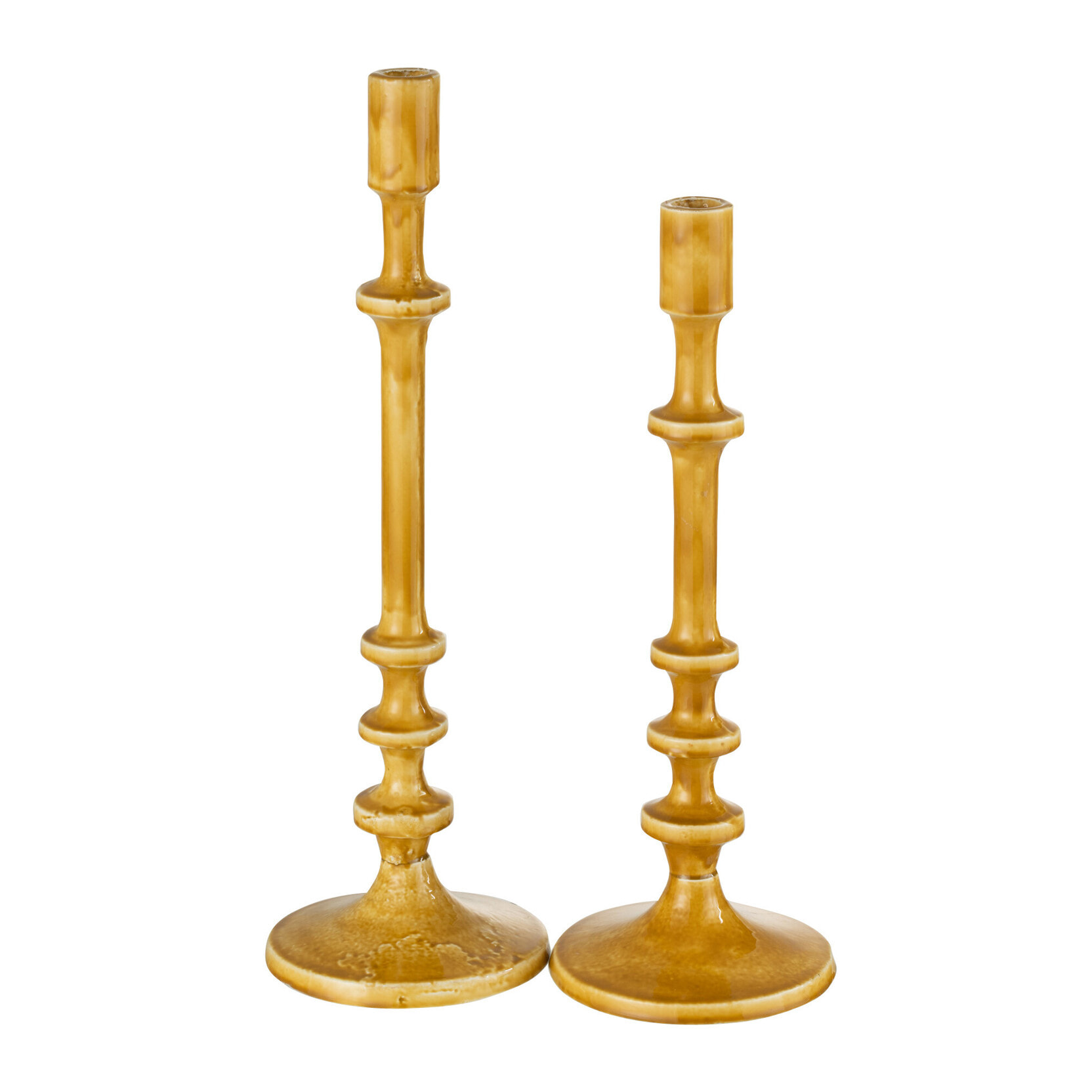 J-Line chandelier Classique - aluminium - ocre - large