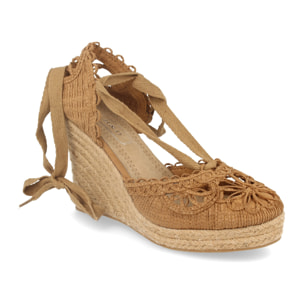 SANDALIA H&D color Camel