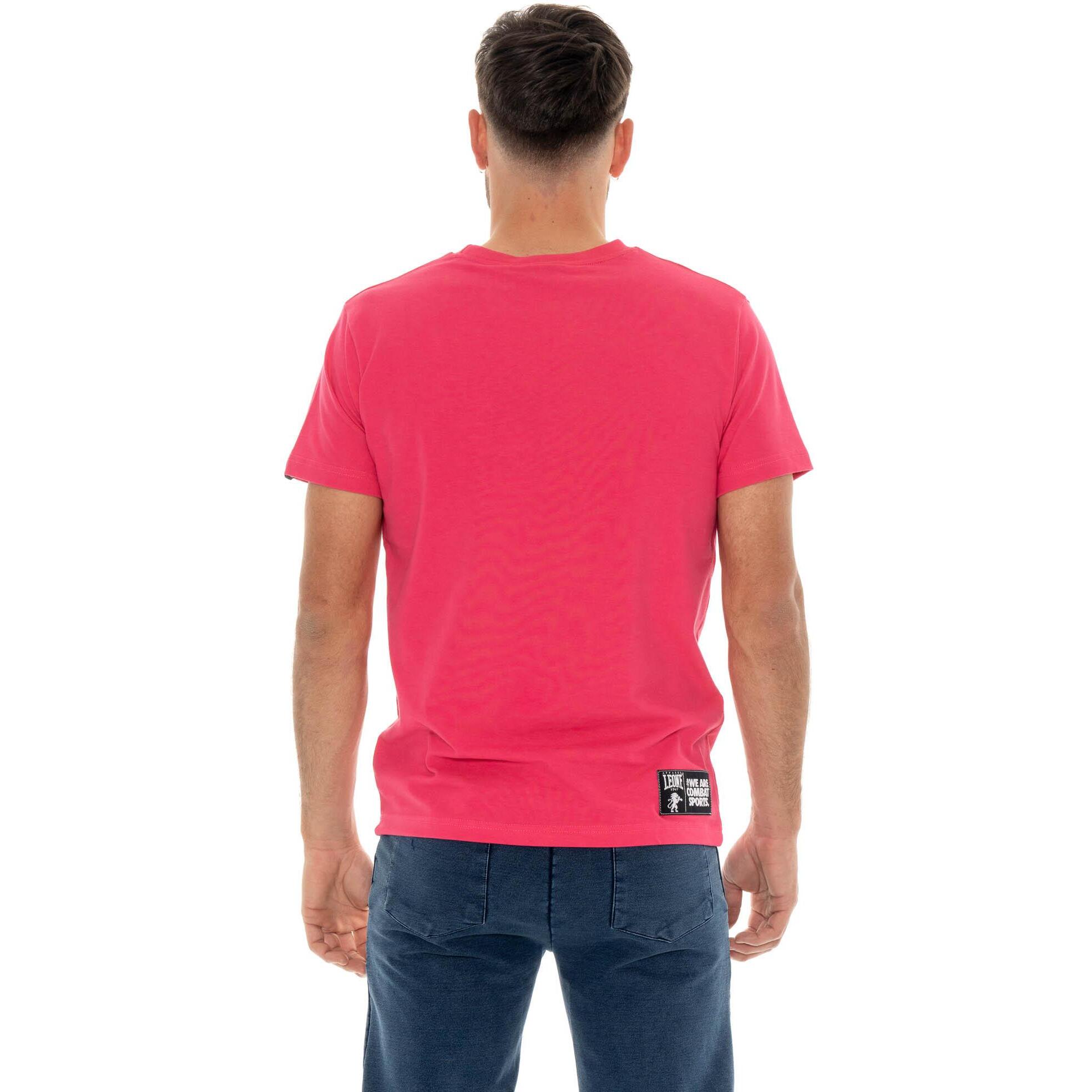 T-shirt da uomo in cotone elasticizzato Leone Summer Vibes