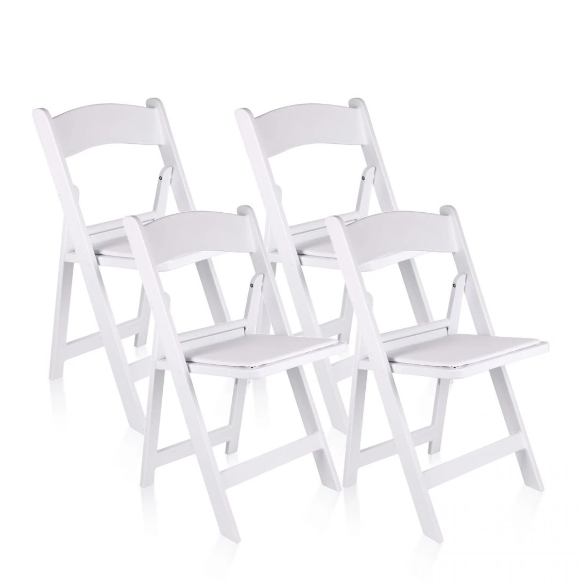 Pack 4 sillas plegables Pleggo Blanco