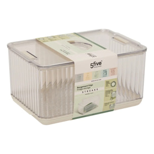 Organiseur réfrigérateur Streaks transparent