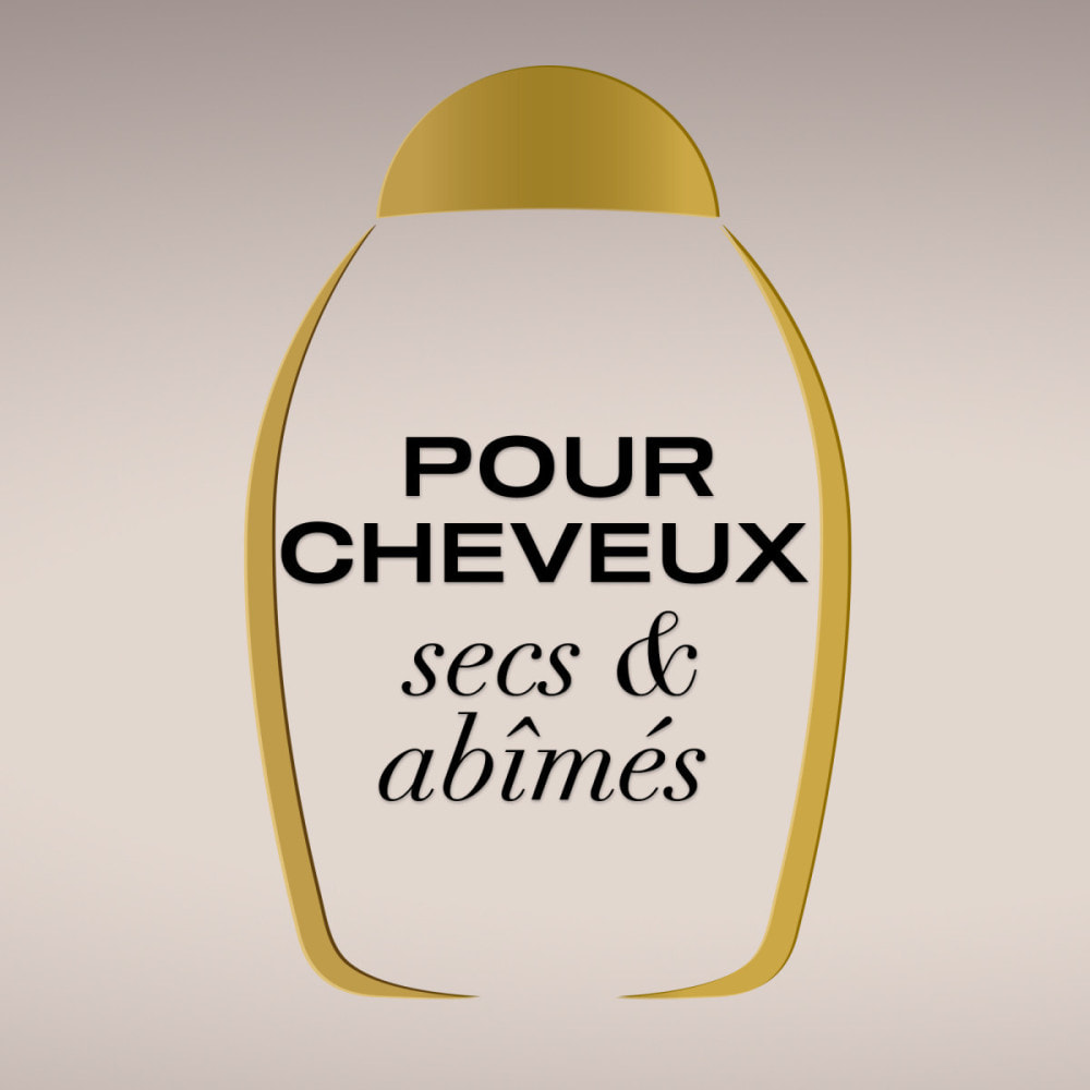 OGX Shampooing Nourrissant Lait de Coco, 385ml – Soin capillaire hydratant pour cheveux secs – Shampoing sans sulfate pour une