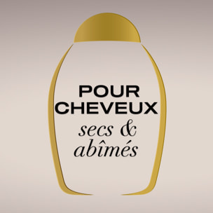 OGX Shampooing Nourrissant Lait de Coco, 385ml – Soin capillaire hydratant pour cheveux secs – Shampoing sans sulfate pour une