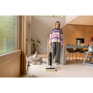 Aspirateur balai laveur sans fil Karcher FCV4 - eau et poussières - 200 m² - aspire lave et sèche