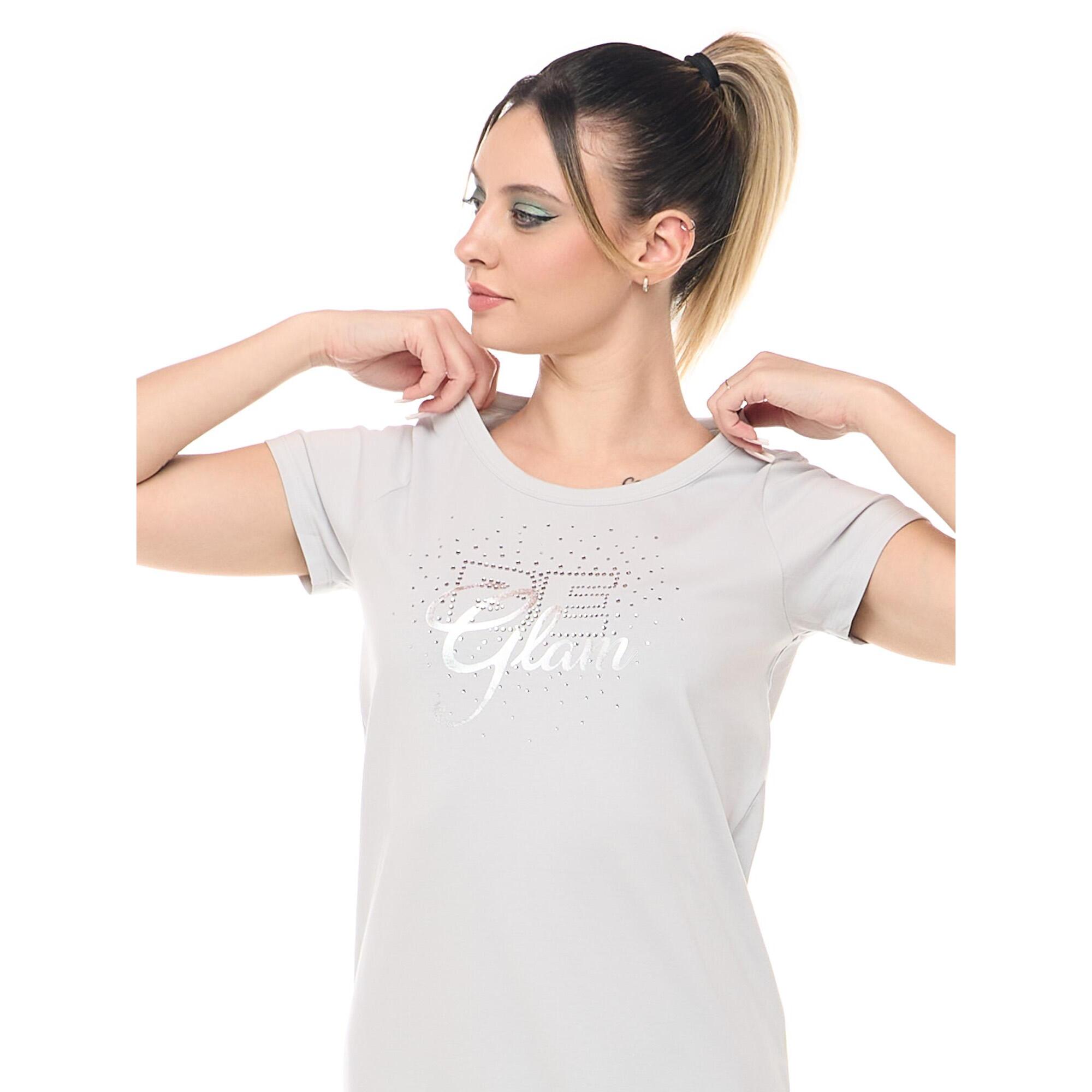 Abito maxi t-shirt Leone Be Glam