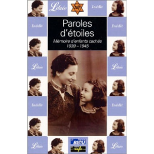 COLLECTIFS J'AI LU | Paroles d'étoiles : Mémoire d'enfants cachés | Livre d'occasion