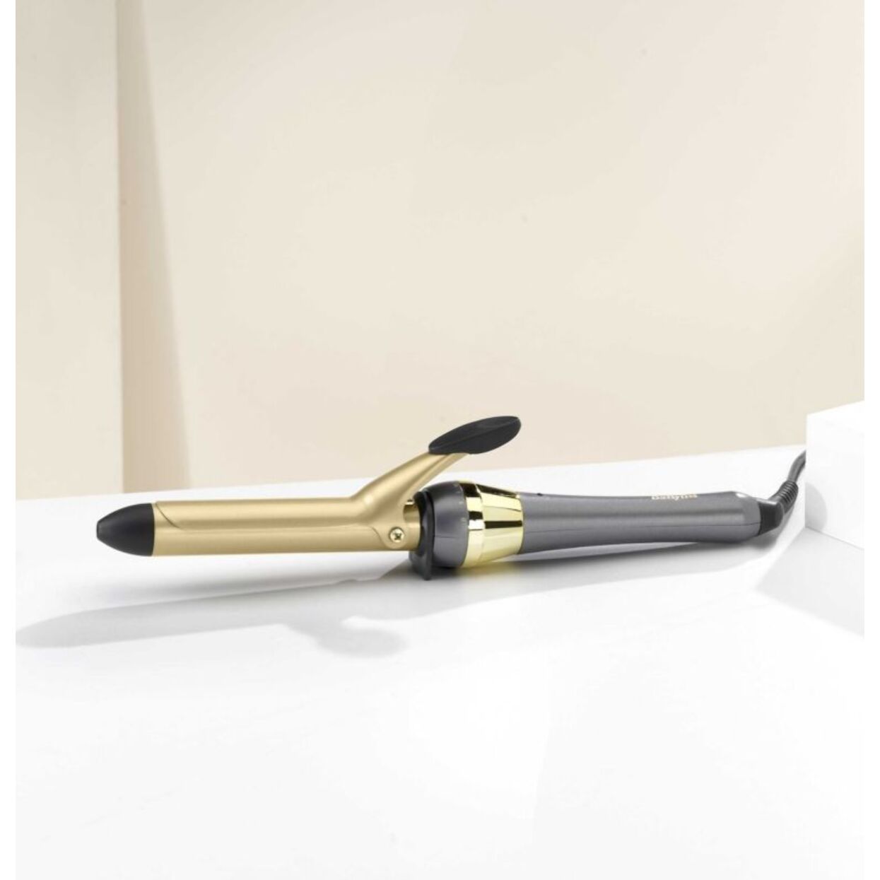 Fer à boucler BABYLISS Titanium Gold Tong 2524TE