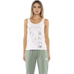 Canotta da donna in cotone Leone Spring Vibes