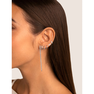 Orecchino Singolo Cleo S in Argento