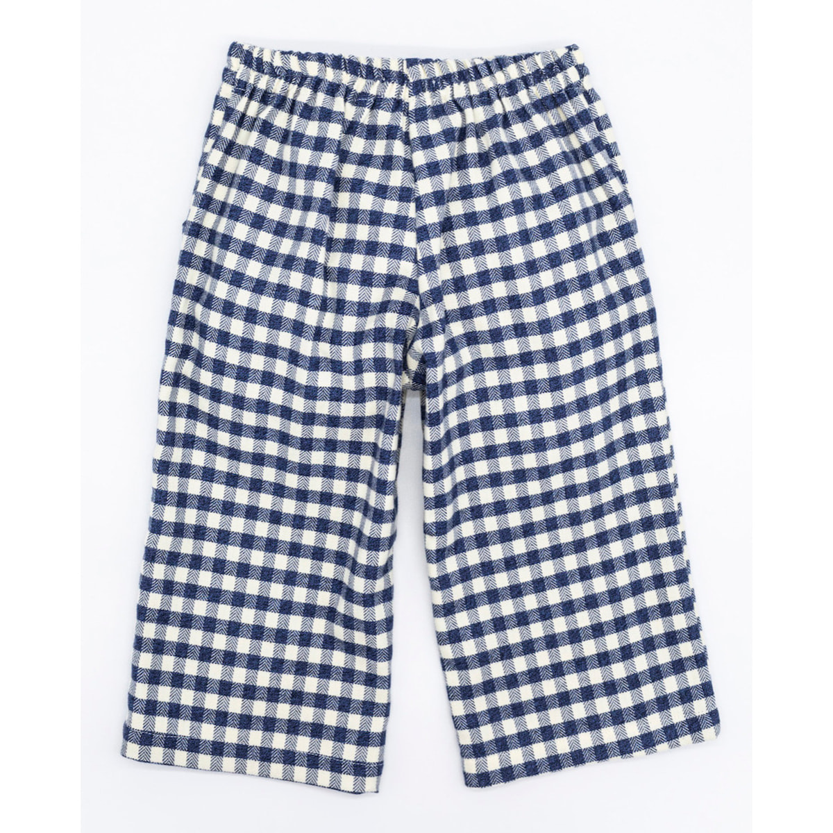 PANTALÓN TWILL CUADRO VICHY AZUL