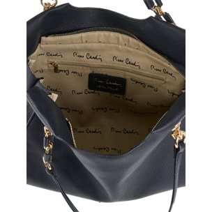 Borsa a spalla da donna Made in Italy - Modello Zelia Elite - 100% pelle - 38.0 x 26.5 x 12.0 cm