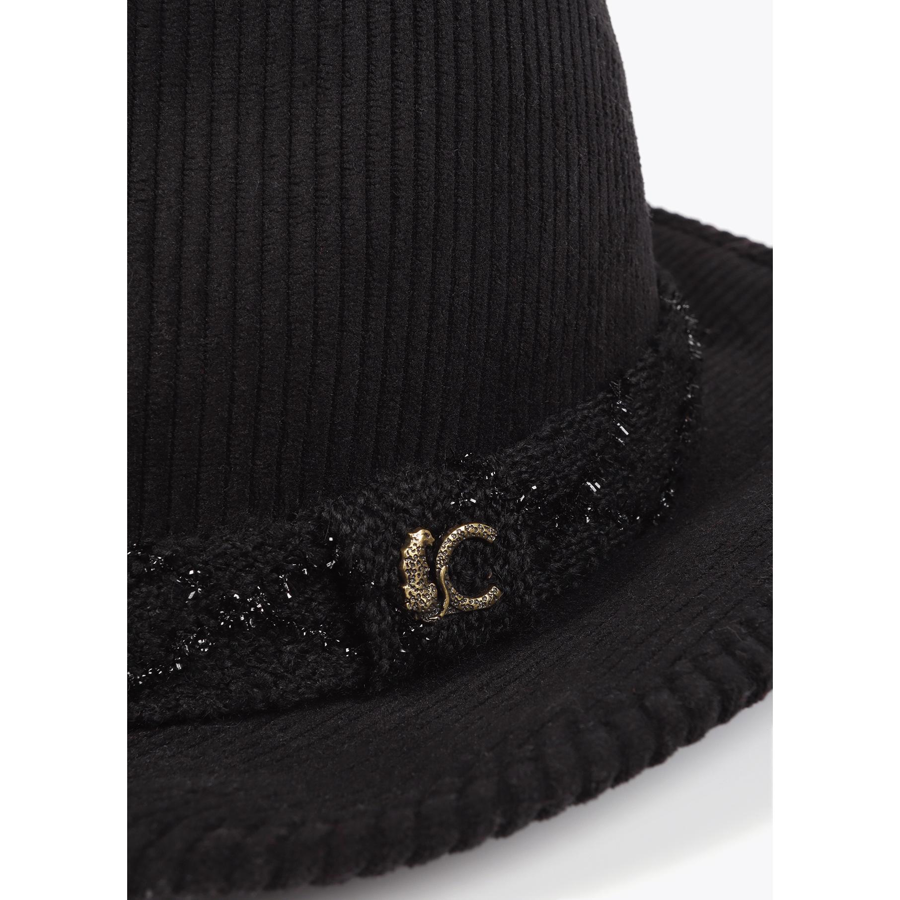 Cappello Fedora Velluto a Coste LC Leopardo