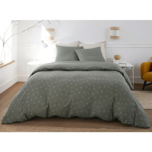 Parure housse de couette coton multicolore