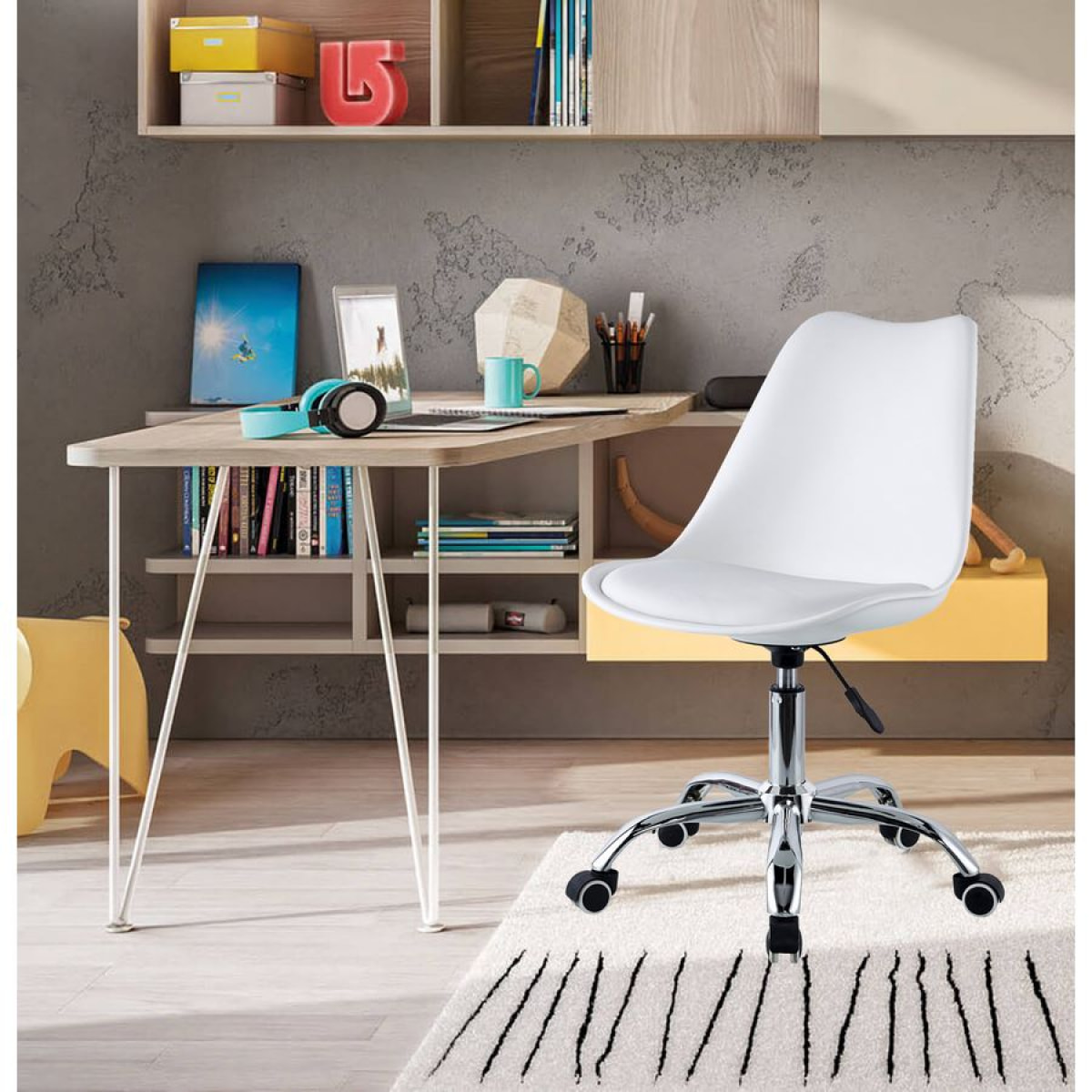 Sedia da ufficio Bianca - May