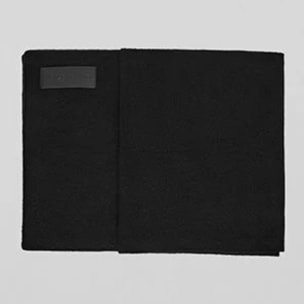 Bufanda Sina negra con detalles Polo Club