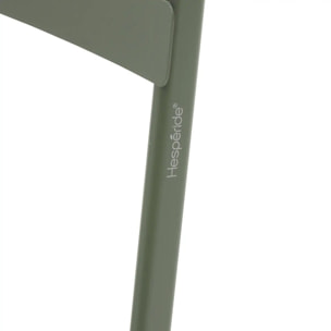 Chaise de jardin pliante "Greensboro" vert laurier acier