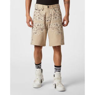 PHILIPP PLEIN Shorts PAISLEY