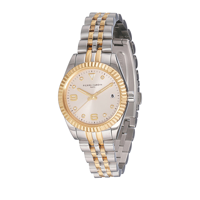 Reloj Pierre Cardin CF.1012.MU.4 Mujer Analogico Cuarzo con Correa de Acero inoxidable