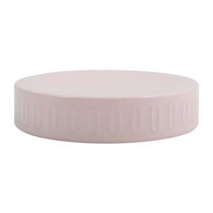 Porte Savon Acier HABANA Rose Pastel MSV