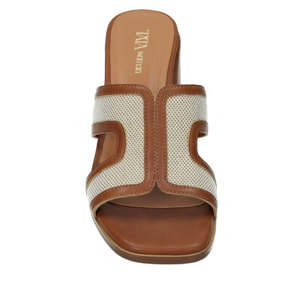 Sandali Donna Tata Italia Marrone