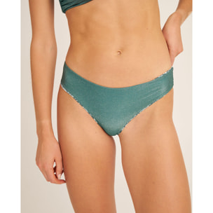 Braga de bikini clásica reversible