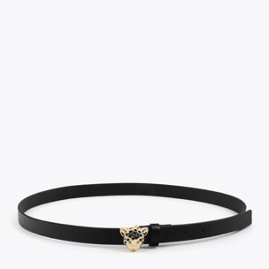 Cintura con fibbia leopardata personalizzata