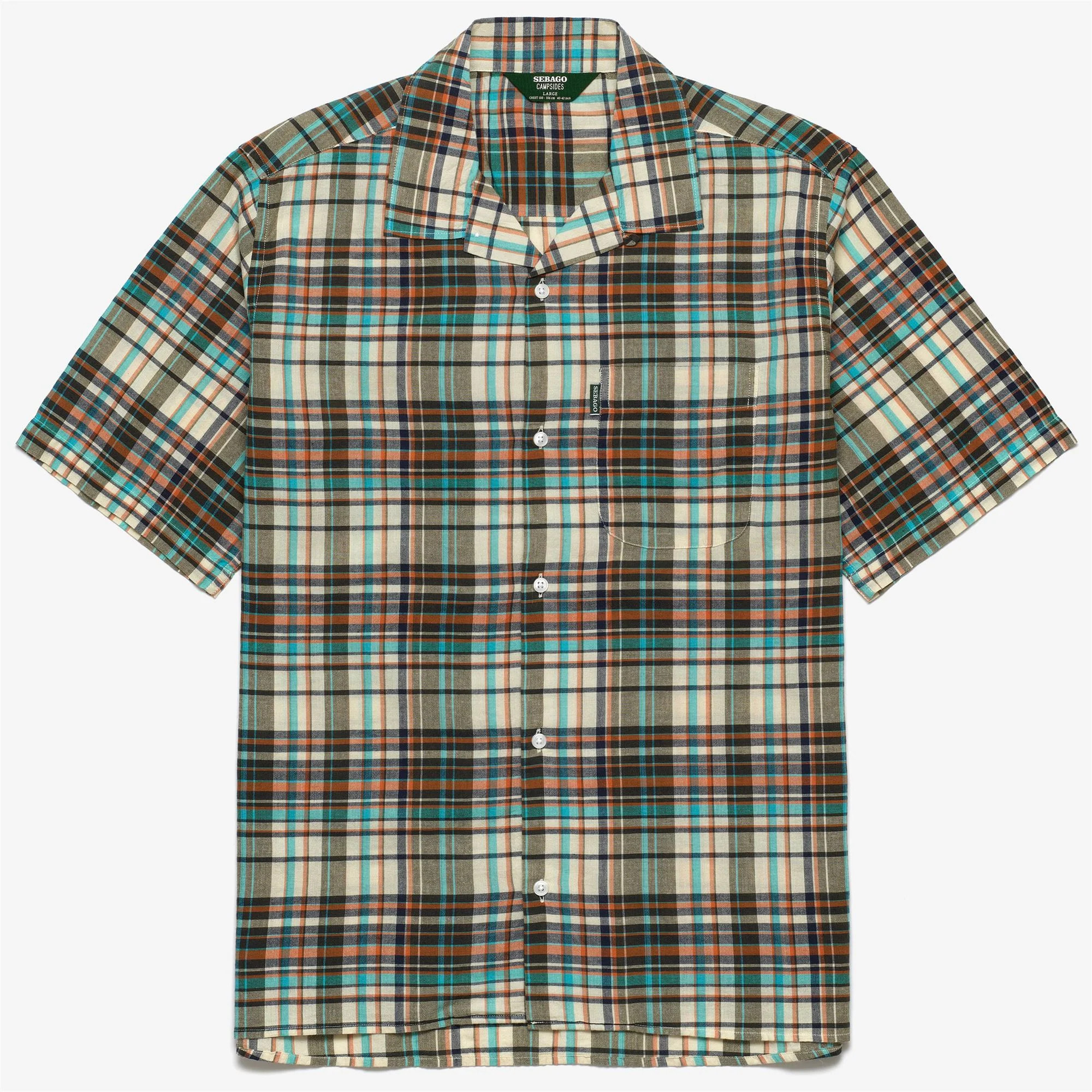 Camicie Sebago Uomo Marrone HARPSWELL