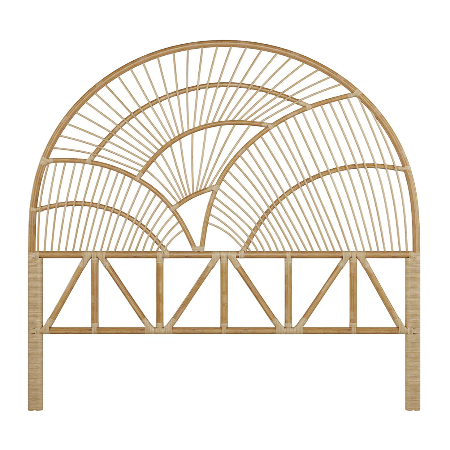 Tête de lit en rotin naturel 160 cm - Séléné