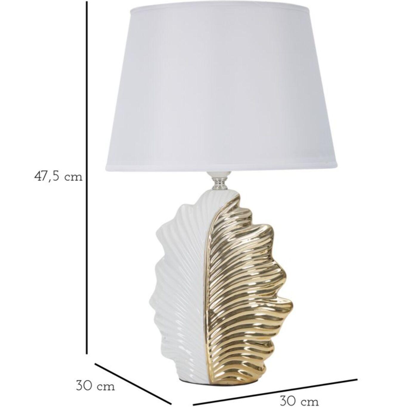 LAMPADA DA TAVOLO GLAM LEAF CM 30X47,5