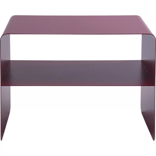 Table basse Lounge 58x37cm violette Kare Design