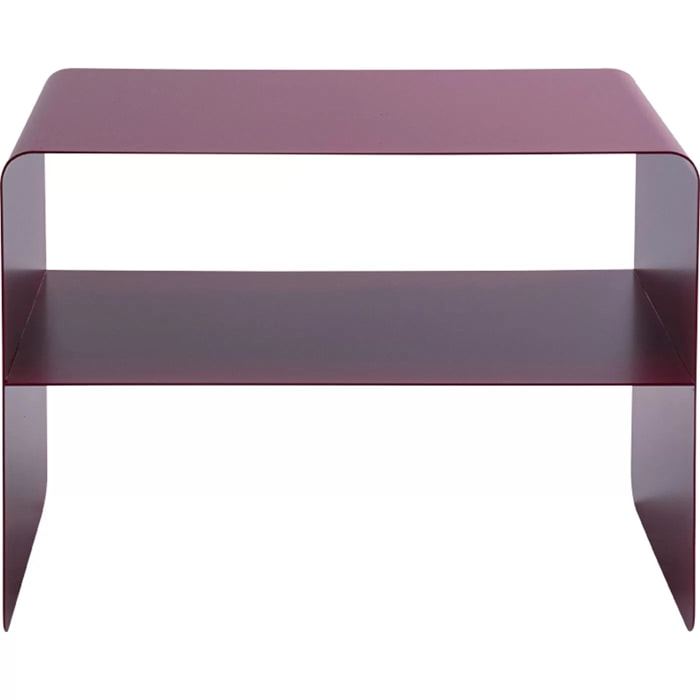 Table basse Lounge 58x37cm violette Kare Design