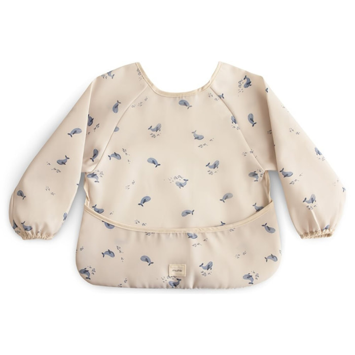 Mushie Babero Con Mangas Solid