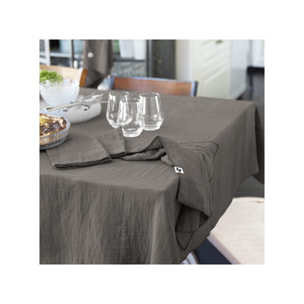 Lot de 2 essuie-mains 50x70 cm en gaze de coton - 4 coloris - GAIA