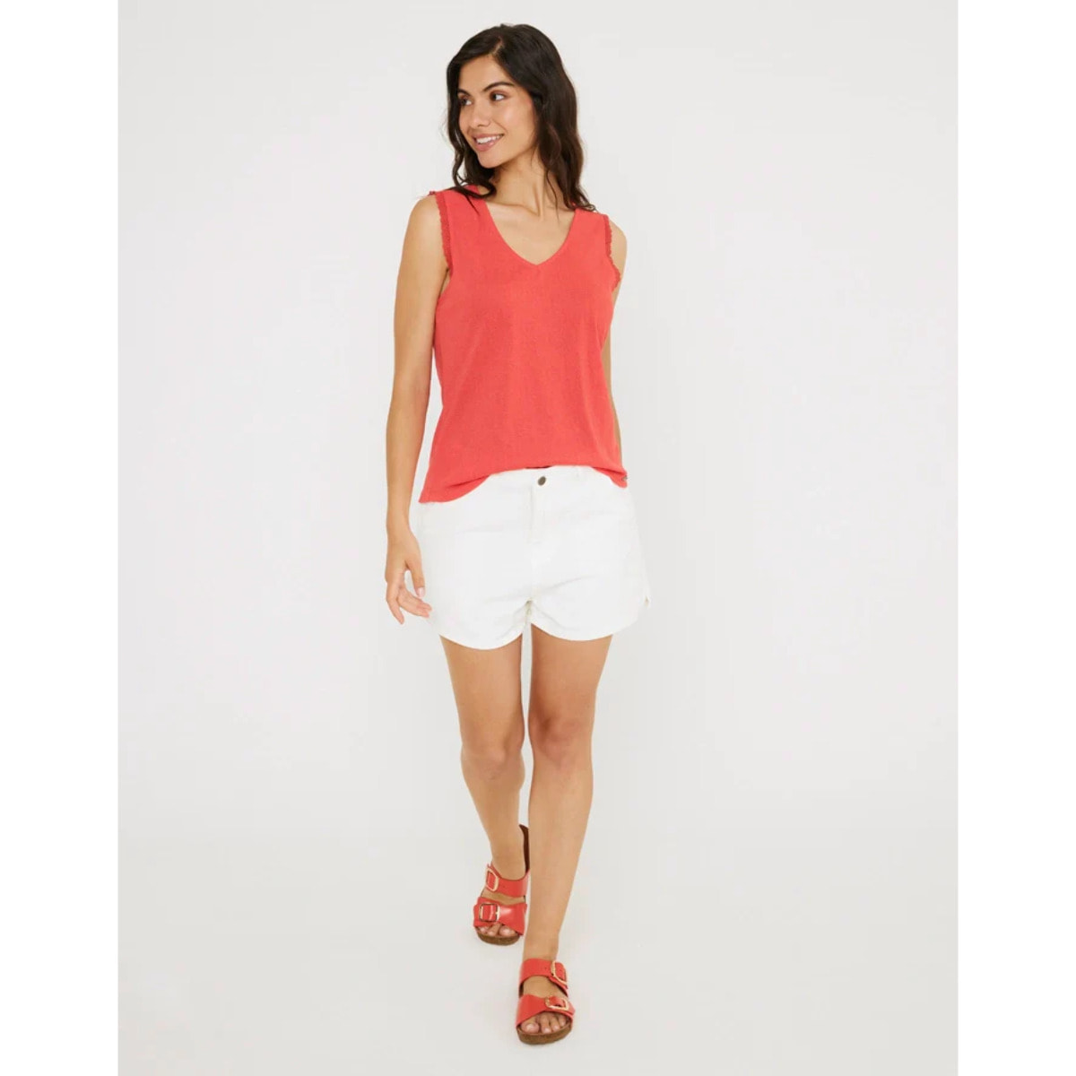 Camiseta Tirantes Naranja - Gabi