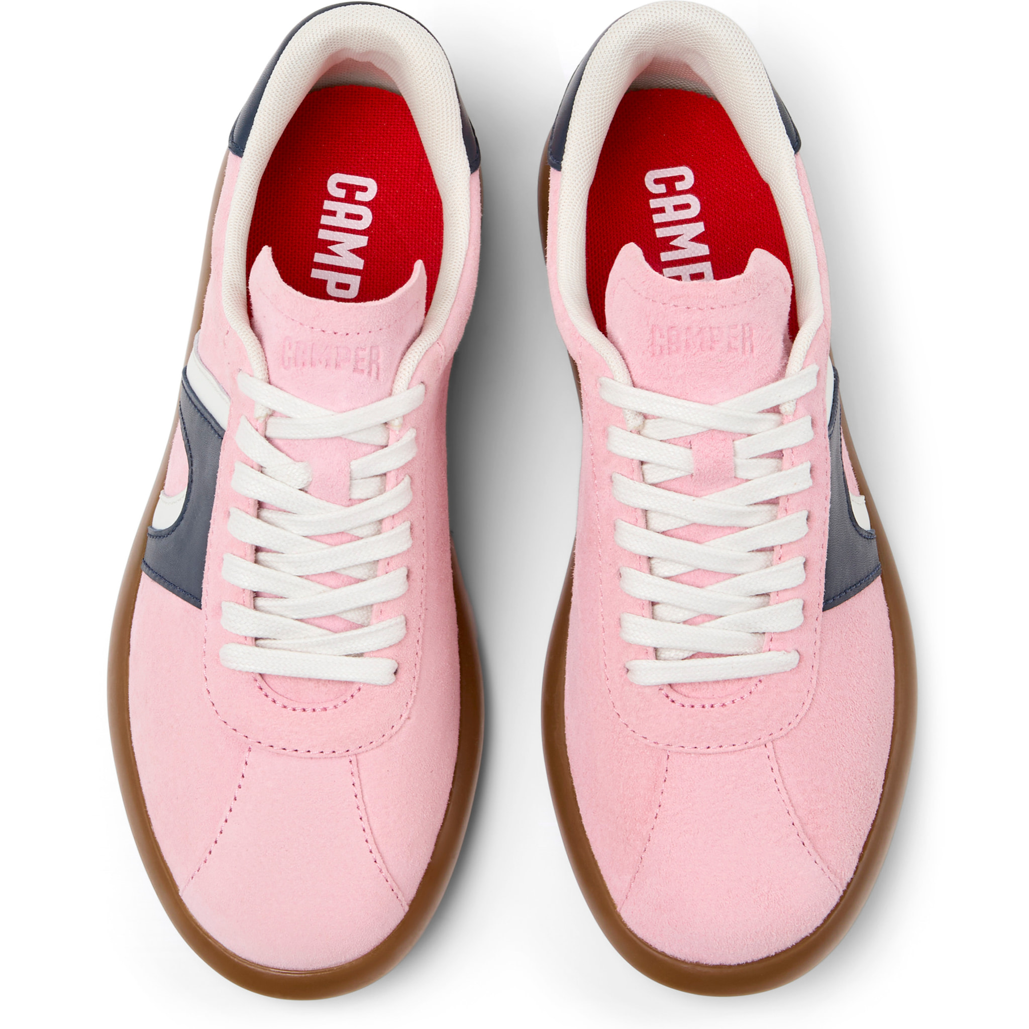 Zapatillas - CAMPER Pelotas Soller - Rosa - Cuero Nubuck