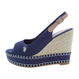 U.S. Polo Assn. - Sandali AYLIN027W/5C1 in tessuto per donna