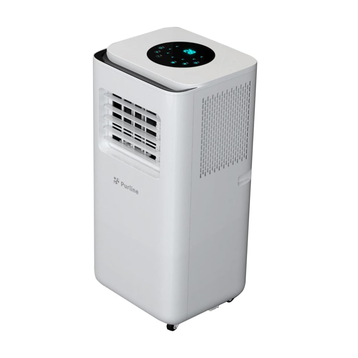 Aire Acondicionado portátil 7000 BTU con deshumidificador y termostat COOLY 7000N PURLINE