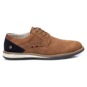 Zapato blucher/derby camel