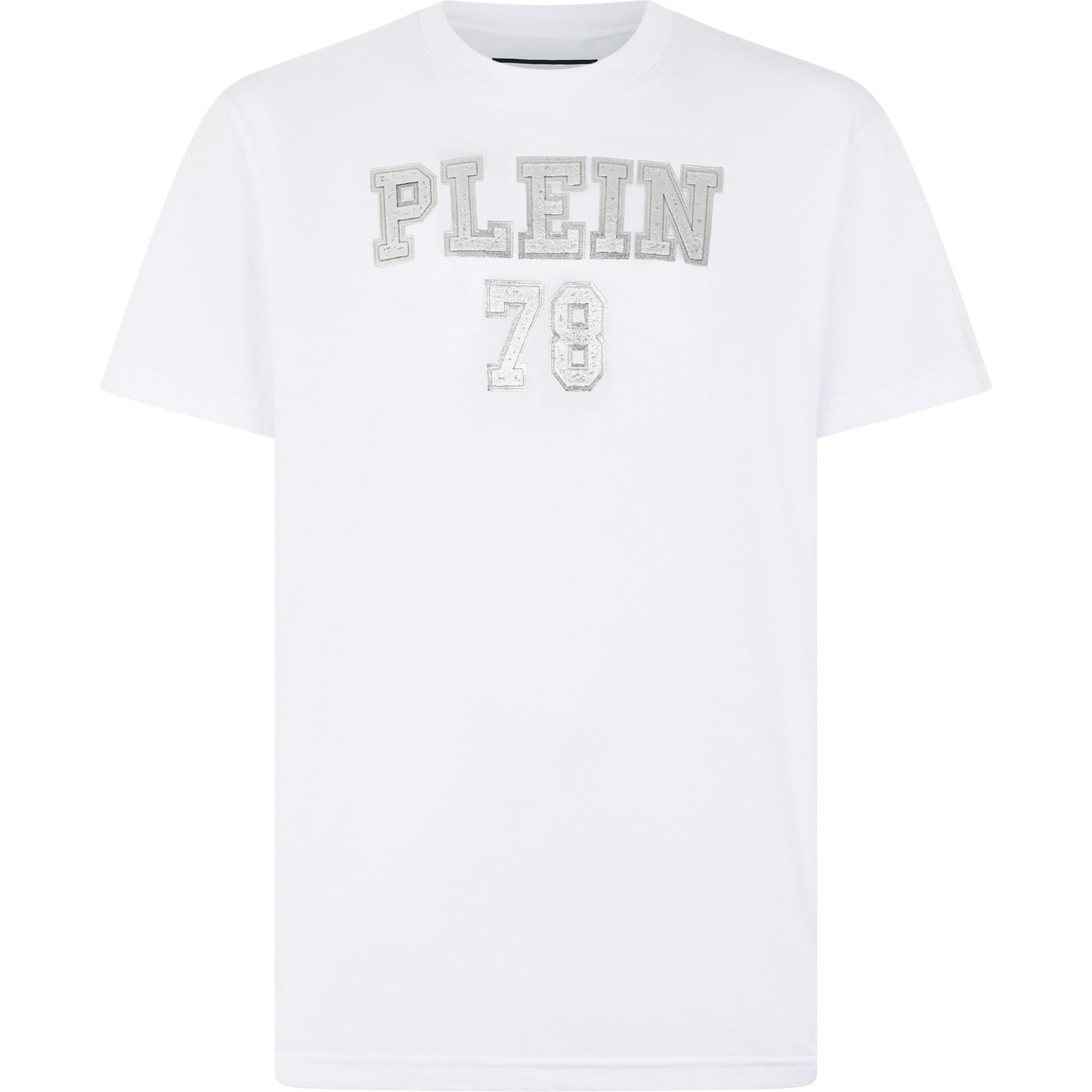 PHILIPP PLEIN Round Neck T-Shirt College