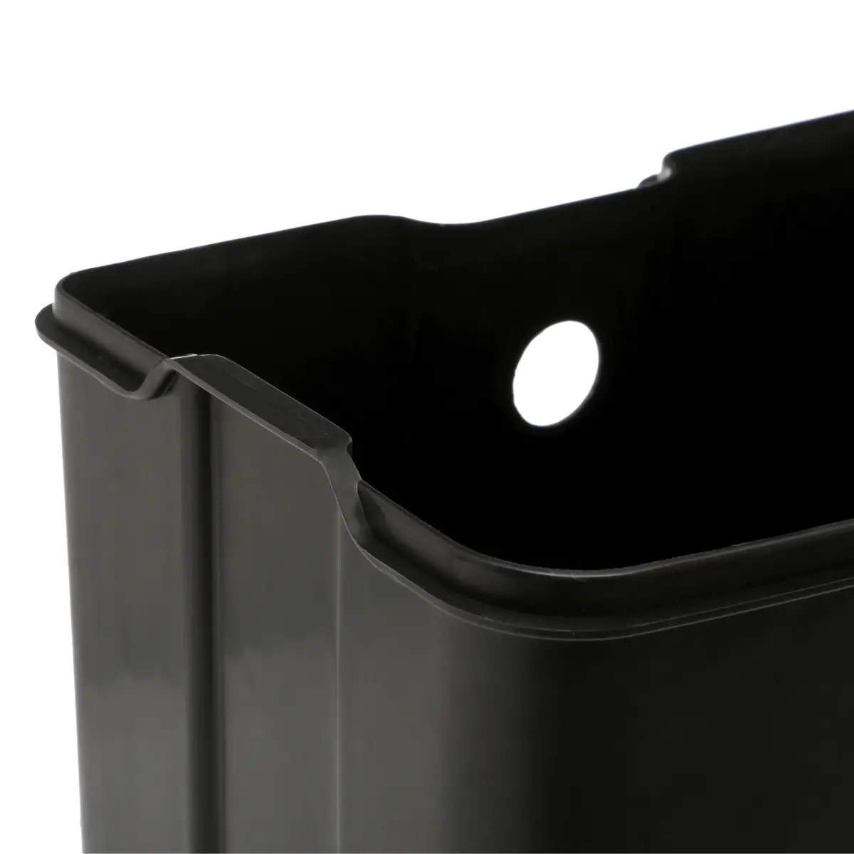 Poubelle à pédale métal 6L "Ariane" inox