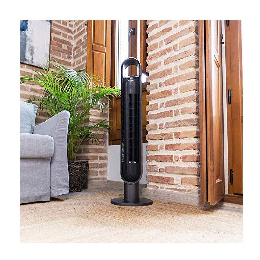 Ventilador de Torre con Mando a Distancia y Temporizador EnergySilence 9190 SkyL