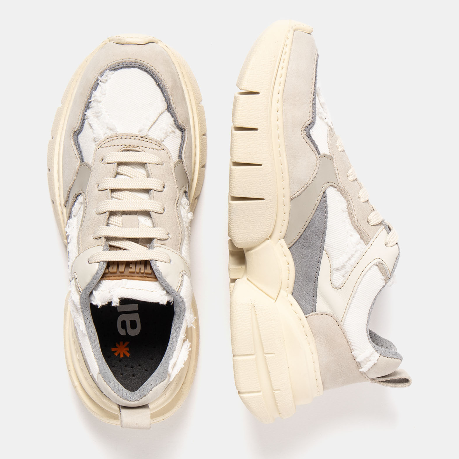 Zapatos 1635S MULTI WHITE / ATHENS color Multi white