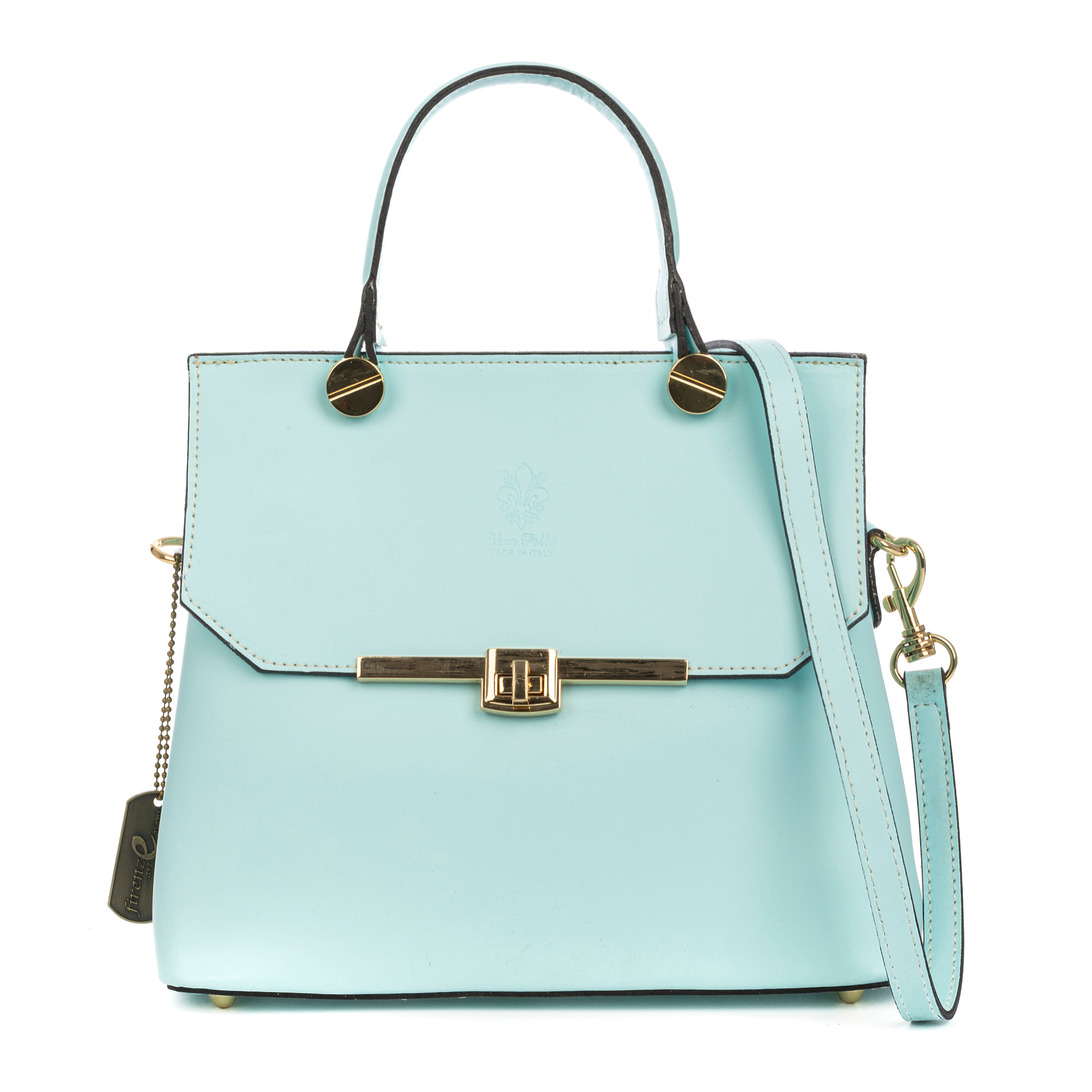 Bagheria borsa tote donna. Pelle autentica Ruga.