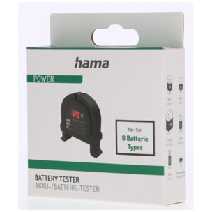 Testeur de pile HAMA de piles numerique