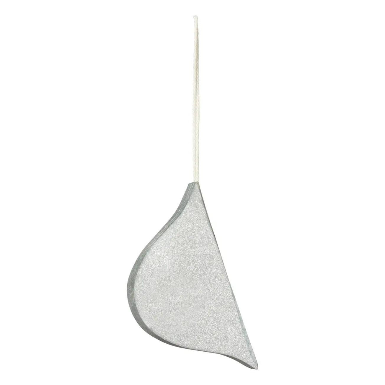 Boule de Noël origami vert 90mm
