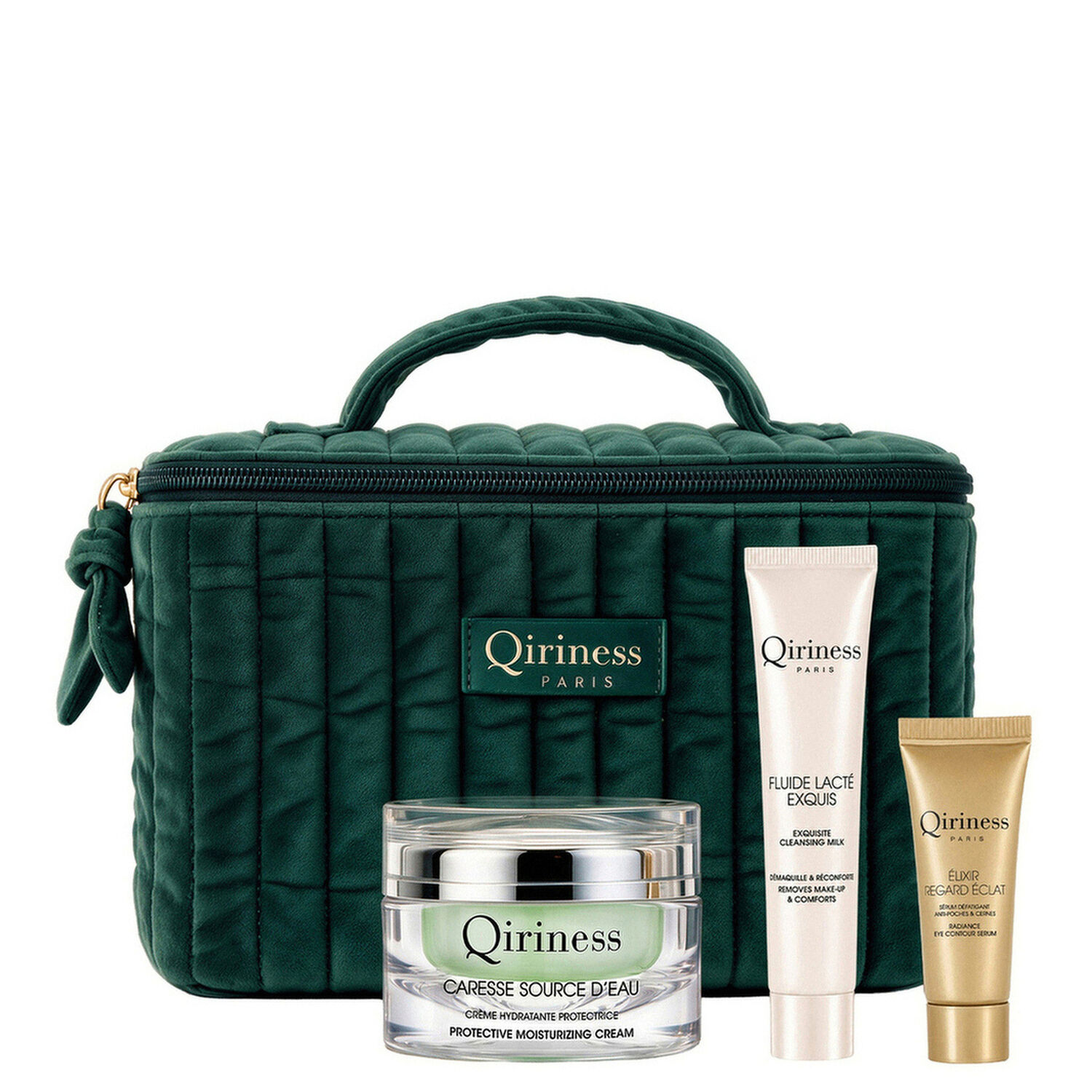 Source d'Eau - Coffret Crème Hydratante Protectrice 50 ml + 2 Produits + Trousse