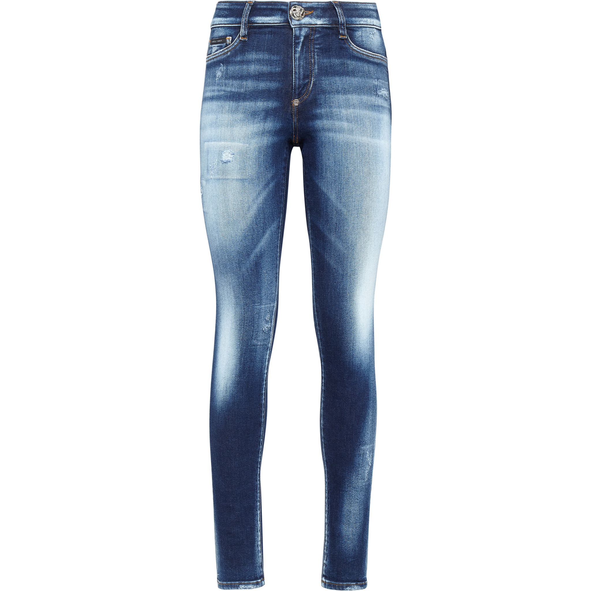 PHILIPP PLEIN Jegging de cintura alta